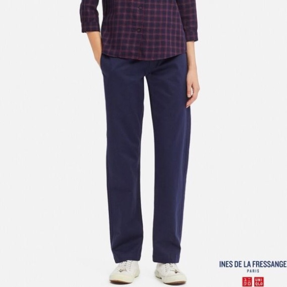 Women Cotton Chino Pants